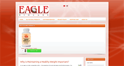 Desktop Screenshot of eaglebiolabs.com