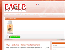 Tablet Screenshot of eaglebiolabs.com